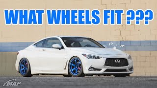 INFINITI Q60 WHEEL FITMENT GUIDE [upl. by Nylanaj]