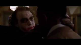 Heath Ledger as The Joker  Why so serious scene [upl. by Eachern722]