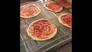 Stone conveyor oven  feeding conveyor by ITALIANA FoodTech [upl. by Alejo]