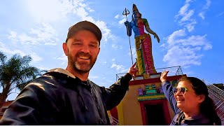 Benonis Shiva Temple the TALLEST SHIVASHAKTI statue in Africa [upl. by Boles]