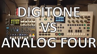 Elektron Digitone vs Analog Four Comparing Features and Workflow [upl. by Trinl]