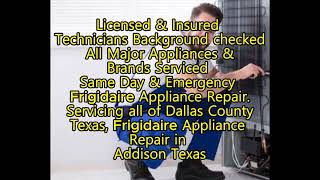 Frigidaire Repair Addison TX 2142160817 [upl. by Spieler]