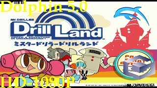 Mr Driller Drill Land JP Gamecube Dolphin 50 1080p HD [upl. by Florine]