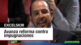 Aprueban en comisiones la iniciativa que impide impugnar las reformas constitucionales [upl. by Anilet]