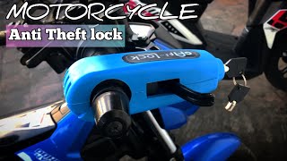 MOTORCYCLE GRIP BRAKE LEVER LOCK [upl. by Tann]