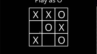 Noughts and Crosses Algorithm Tictactoe [upl. by Bruce]