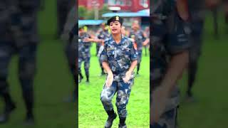 nepal police dashain song video by ushauppreti  latest nepali dancing songs  new dashain song 2081 [upl. by Nylidnarb]