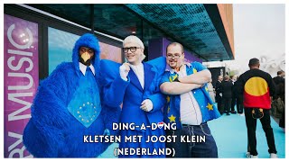 Kletsen met Joost Klein Nederland  op de Turquoise Carpet  Eurovision 2024 [upl. by Egnalos757]