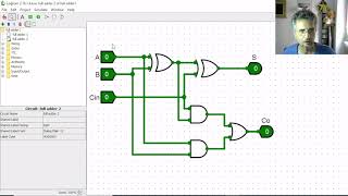 FROM BITS TO MICROPROCESSORS  1 BIT ADDER Lesson 18 [upl. by Eiramacissej]