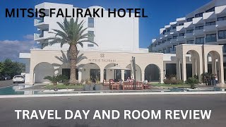 MITSIS FALIRAKI HOTEL TRAVEL DAY AND ROOM REVIEW [upl. by Mehitable]