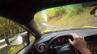 Toyota GT86  Duran Pass wet uphill [upl. by Vogele177]