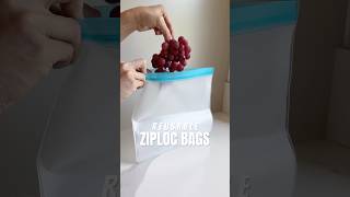 REUSABLE ZIPLOC BAGS home homefinds amazon amazonhome organization kitchen amazonhomefinds [upl. by Hazard]