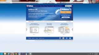 Installing NetBeans IDE in Windows 8 [upl. by Sloatman]