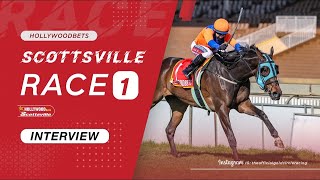 20240327 Hollywoodbets Scottsville Interview Race 1 won by GLOBAL MOVEMENT [upl. by Londoner151]