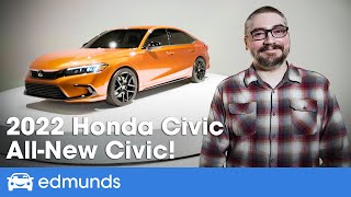 2022 Honda Civic First Look — New Honda Civic Revealed  Price Release Date Interior amp More [upl. by Heidt]