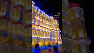 Sajal ba pandal bra heavy ho 👌maa durgapuja navratri hindufestival durgamaa [upl. by Ennairek]