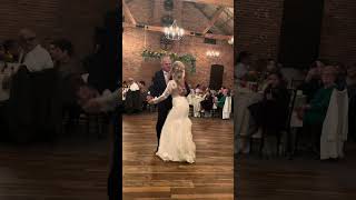 Arynne Rahmer and her Father Daughter Dance [upl. by Gayleen849]