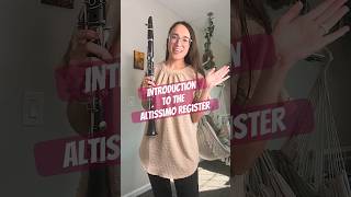 How to Play Altissimo Notes on Clarinet  Exercise with Sheet Music  Intro to Altissimo clarinet [upl. by Doria]