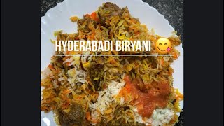 Hyderabadi Biryani kese banaye youtube biryani mutton biryani [upl. by Aitan]