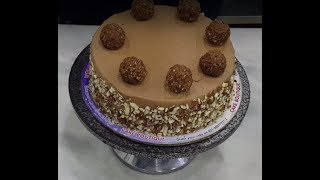 Ferrero Rocher Cake by Chef Arshad Ghafoor  Whipy Whip [upl. by Christos7]