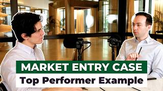 Consulting Case Interview A Market Entry Case Study with BCG Consultants [upl. by Nyrhtakyram]