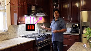 Tips and Tricks Upgrade Kitchen Hood Lights To LED  Kitchen Hood Halogen Bulb Upgrade To LED [upl. by Hadias267]