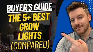 TOP 5 Grow Lights  Grow Light For Indoor Plants Review 2024 [upl. by Nortal]