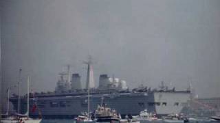 HMS Invincible during the Falklands War 1982 [upl. by Rayford]