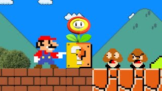 Cat Mario Super Mario Bros but Mario touch turn into Realistic Part 3 [upl. by Yrolg]