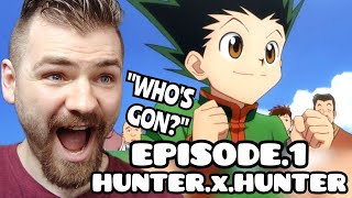 WHAT IS THIS ANIME GON  HUNTER X HUNTER  Episode 1  New Anime Fan  REACTION [upl. by Dahle973]