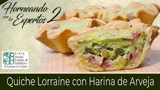 Quiche Lorraine con Harina de Arveja [upl. by Hahnke159]