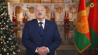 Belarus National Anthem  2024 New Year Address [upl. by Novyaj]