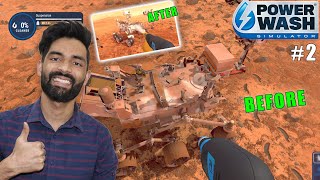 Cleaning Dirtiest MARS ROVER  Power wash Simulator 2 [upl. by Meldoh]