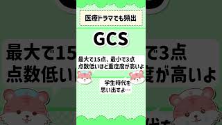 『GCS』わかる？ 看護師 医療用語 クイズ [upl. by Yrrek587]