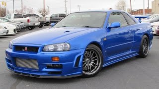 1999 Nissan Skyline GTR R34 Start Up Test Drive and In Depth Review [upl. by Essiralc640]