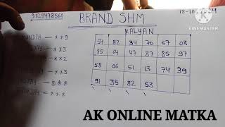 dpboss matka kalyan live result  satta matka kalyan record  fix 3 ank Shastraguessingame [upl. by Navak385]