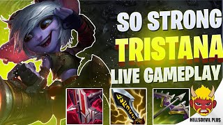 Tristana Is SO STRONG  Wild Rift HellsDevil Plus Gameplay [upl. by Mariandi]