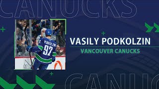 Vasily Podkolzin Highlights  Vancouver Canucks [upl. by Yttiy509]