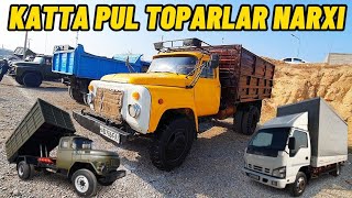 GAZ 53 ZIL 130 ZIL 131 ISUZU YANGI NARXLARI BUGUN BOZORGA ZO‘RLARI CHIQIPTI [upl. by Cthrine]