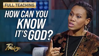 Priscilla Shirer How to Discern the Voice of God Full Teaching  Praise on TBN [upl. by Lodmilla]