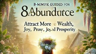 8Minute Guided Meditation for Abundance Attract More Wealth Joy and Prosperity [upl. by Doug]