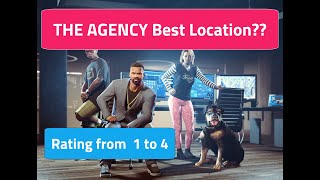 GTA Online THE AGENCY Best Location  Agency Locations rating Top 4  The Contract DLC [upl. by Heti]