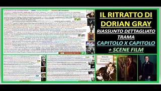 ✅ IL RITRATTO DI DORIAN GRAY riassunto dettagliato capitoli  scene film Oscar Wilde [upl. by Kast]