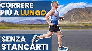 Come fare per CORRERE TANTI KM in MENO TEMPO e SENZA FATICA [upl. by Barbarese]