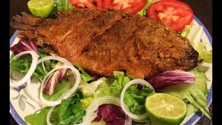 Receta Pescado Frito Super facil y Rica [upl. by Howlyn]