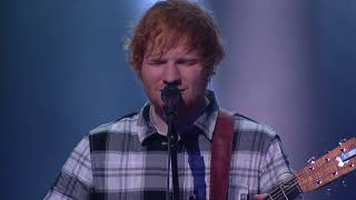 Ed Sheeran Performs “Ain’t No Sunshine” 2015 [upl. by Haizek]