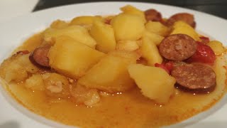 Cómo Hacer Patatas a la Riojana  Receta Patatas a la Riojana [upl. by Bobette]