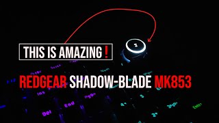 Redgear shadow blade mechanical keyboard Unboxing and review  best mechanical keyboard under 2500 [upl. by Joacimah]