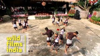 Chailam Mizo folk dance from India [upl. by Royd]