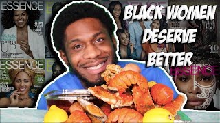 SEAFOOD BOIL MUKBANG  MISTREATMENT OF BLACK WOMEN [upl. by Ofori]